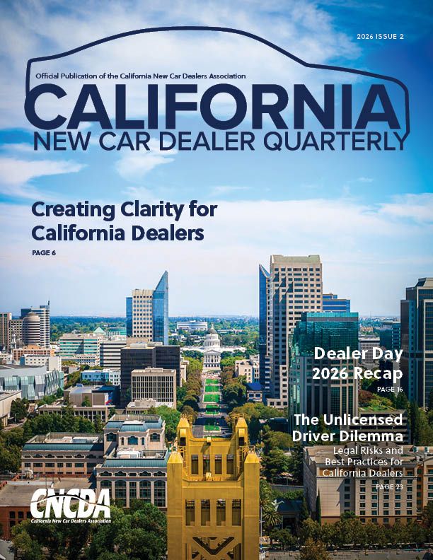 California New Car Dealer Quarterly 2026 Issue 2