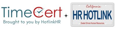 Time Cert HR Hotlink logo